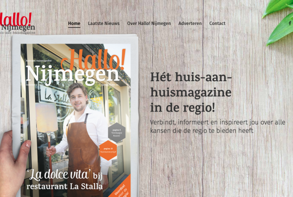 HalloNijmegen nieuwe website