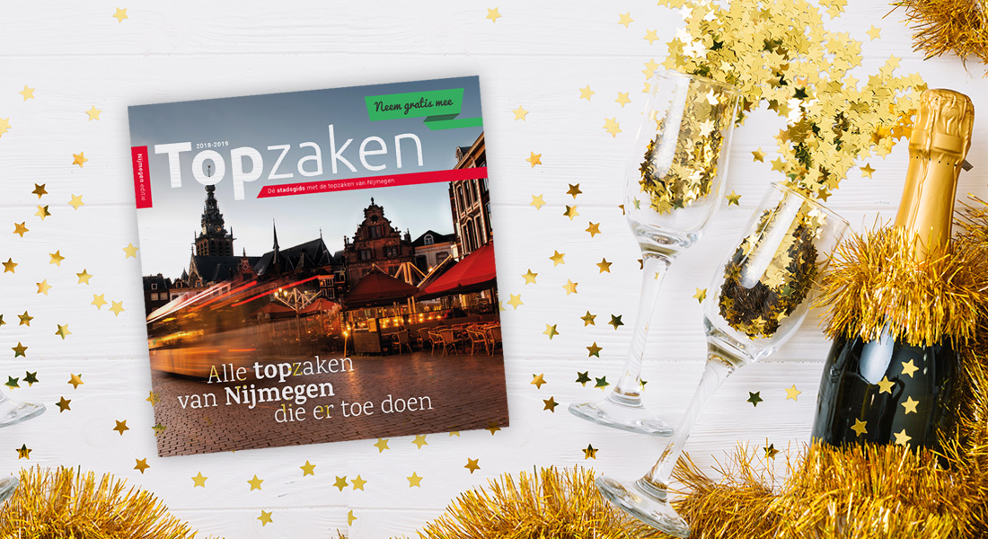 Topzaken, de nieuwe stadsgids voor Nijmegen
