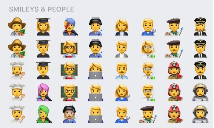emoji gender diversiteit online marketing social media emoji gender diversiteit online marketing social media